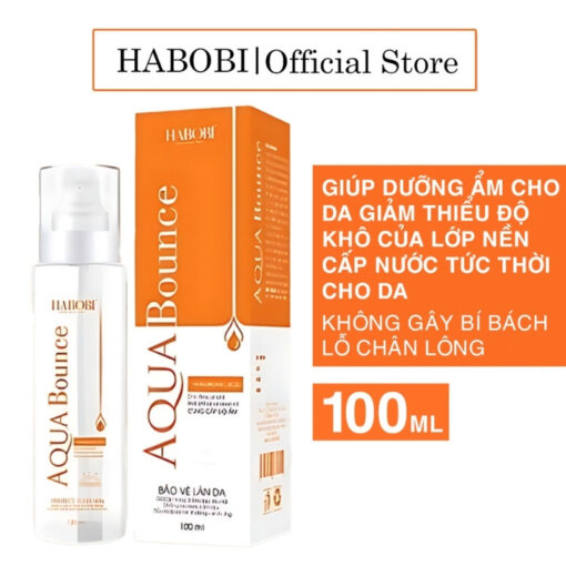 Xịt khoáng dưỡng ẩm cấp nước Aqua Bounce Habobi