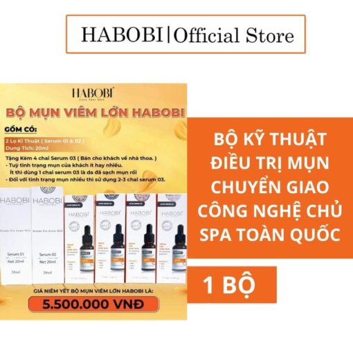 Bộ Mụn Kỹ Thuật Habobi - Giải Pháp Hoàn Hảo Cho Vấn Đề Mụn Tại Spa