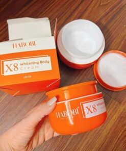 Kem Dưỡng Trắng Da Body X8 Habobi - Bật Tông Rõ Rệt Sau 1 Tuần Sử Dụng